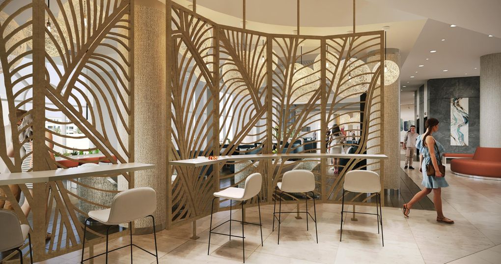 Lobby - wizualizacja