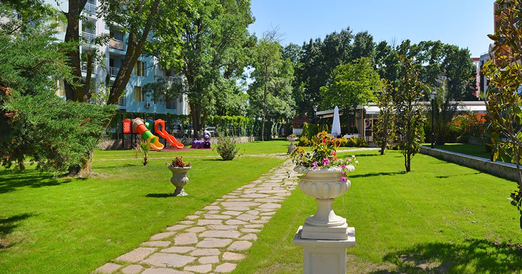 Hotelowy ogród