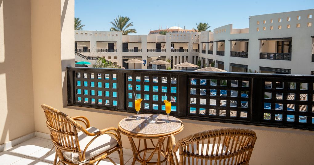 Balkon w pokoju superior