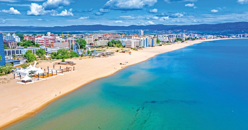 Plaża w Sunny Beach