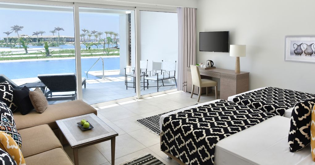 Przykładowy pokój deluxe swimm up