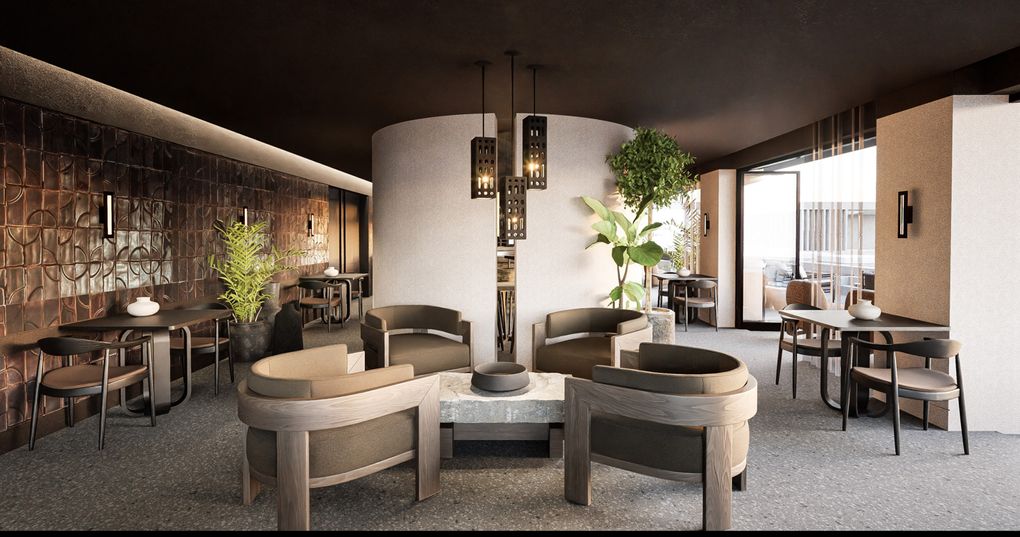 Lobby - wizualizacja