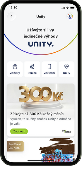 Unity v mobilní aplikaci