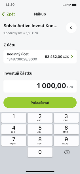 Nákup na pár kliknutí