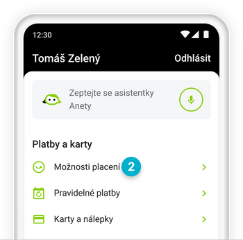 Ilustrace: Zadání zahraniční platby