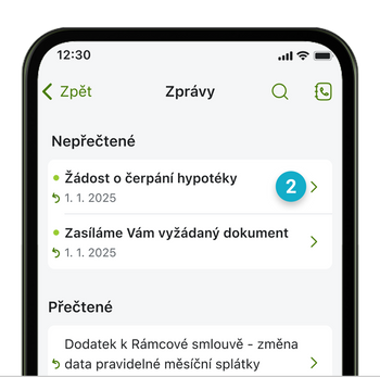 Ilustrace: Žádost o čerpání hypotéky