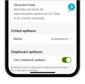 Ilustrace: Zapomenuté heslo do internetového bankovnictví