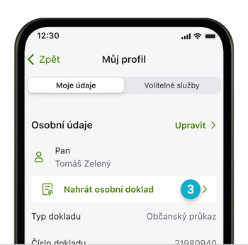 Ilustrace: Změna trvalé a korespondenční adresy