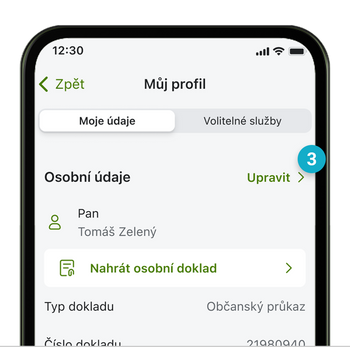 Ilustrace: Změna trvalé a korespondenční adresy