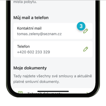 Ilustrace: Změna mailové adresy