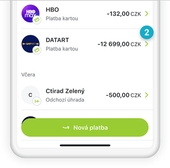 Ilustrace: Potvrzení o platbě