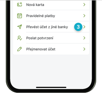 Ilustrace: Převedení účtu k nám do Air Bank