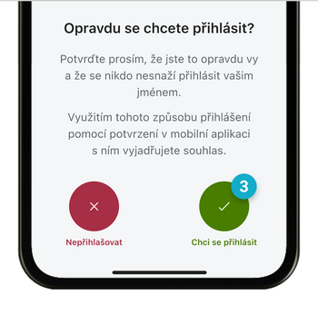 Ilustrace: Přihlášení do internetového bankovnictví vyfocením QR kódu
