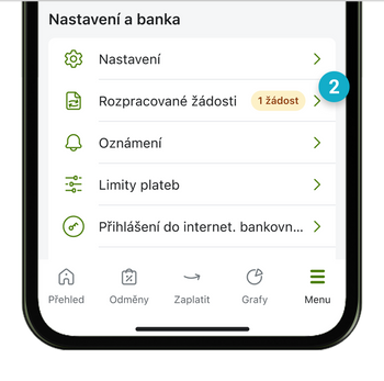 Ilustrace: Rozpracovaná žádost