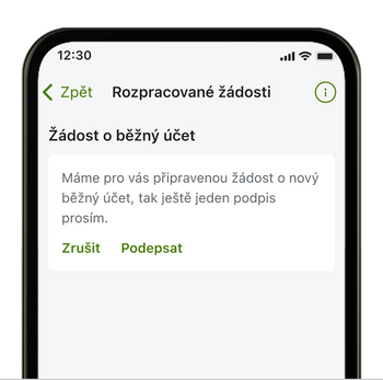 Ilustrace: Rozpracovaná žádost