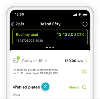 Ilustrace: Vrácení peněz na kartu