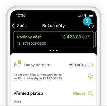 Ilustrace: Jak zjistím aktuální zůstatek