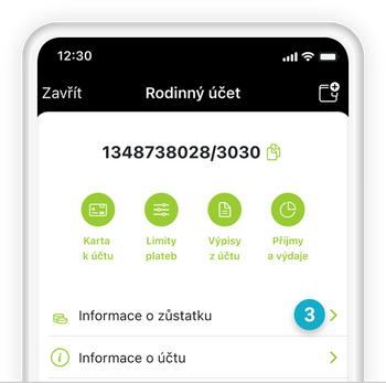 Ilustrace: Jak zjistím aktuální zůstatek