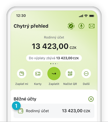 Chytry prehled bu - Jak zjistím aktuální zůstatek