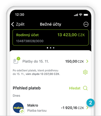 Ilustrace: Neznámá platba na účtu