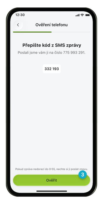 Ilustrace: Sdílení bankovních služeb v mobilní aplikaci
