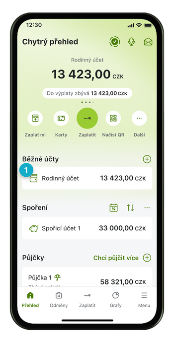 Ilustrace: Vyhledání platby