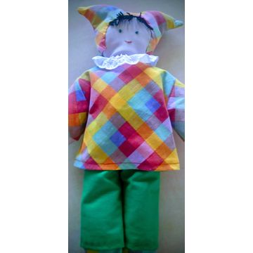 Adoptuj panenku šašek Paleček