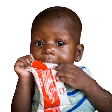 Terapeutická strava k úplnému vyléčení 1 dítěte z podvýživy