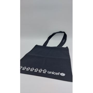 Plátěná taška UNICEF v černé barvě