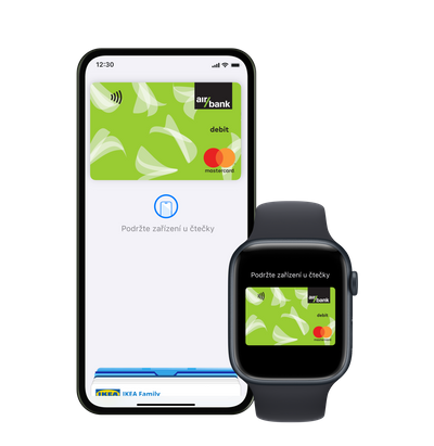 placením mobilem či hodinkami