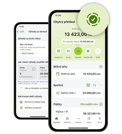 Balíček výhod Žiju s Air Bank