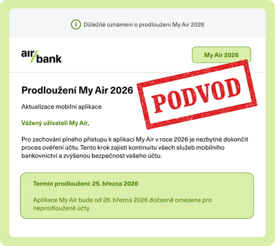 Phishing – podvodné SMS a e-maily