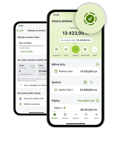 Balíček výhod Žiju s Air Bank