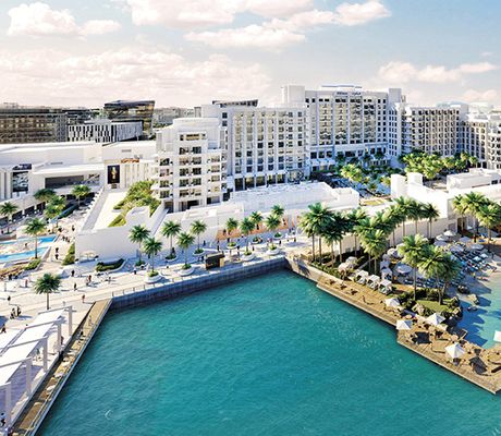 Hilton Abu Dhabi Yas Island - vizualizace