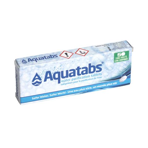 Aquatabs, tablety na čištění vody