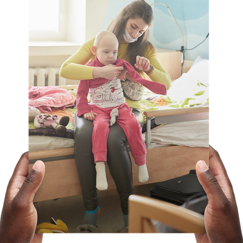 Dětská nemocniční postýlka