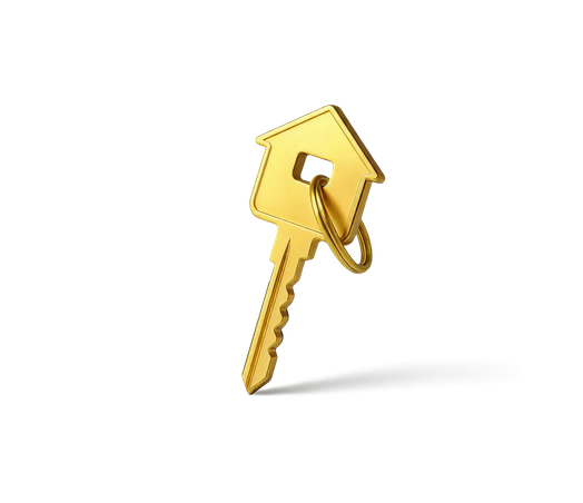 Bankéř s klíčem od nového domu