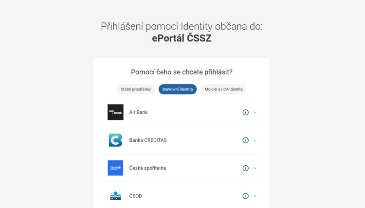 Ilustrace: Zasílání důchodu od ČSSZ na účet u nás