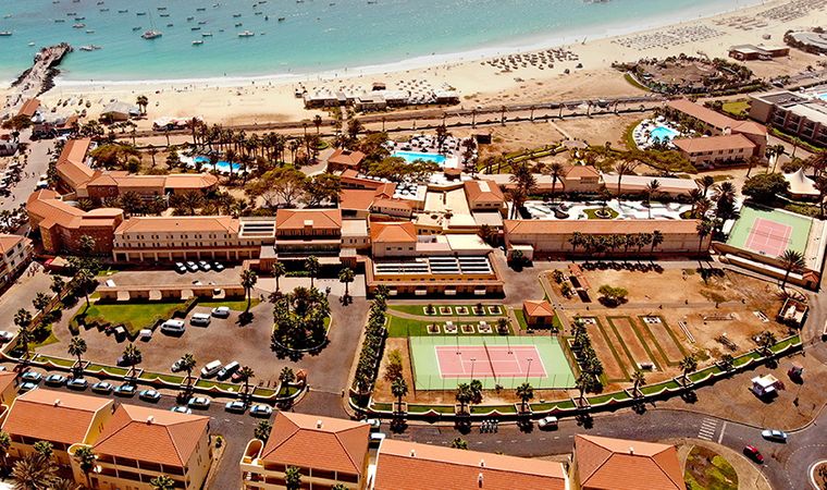 Pohled na resort