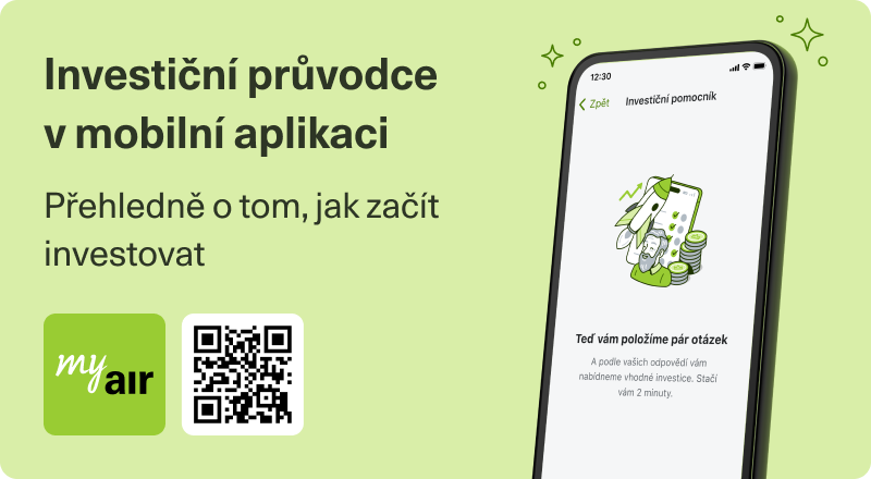 Investiční průvodce v mobilní aplikaci