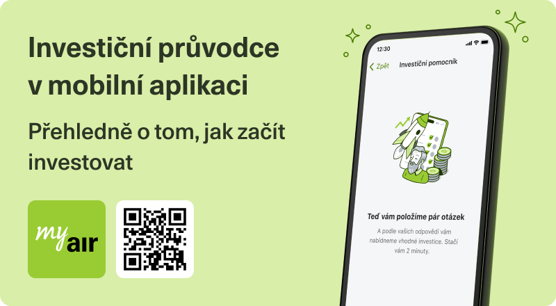 Investiční průvodce v mobilní aplikaci