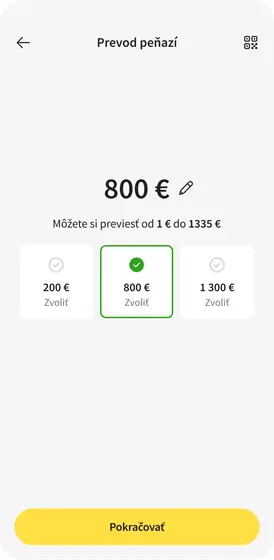 Prevod penez SK 1080x2205px