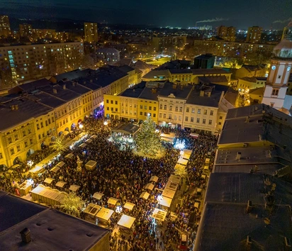 Rozsvícení vánočního stromu ve Frýdku Místku