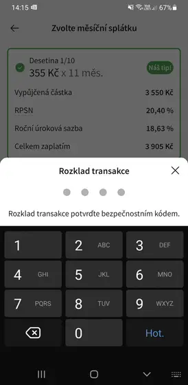 Rozpad 4 HC CZ