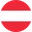 Flag of Austria Flat Round 1 1024x1024