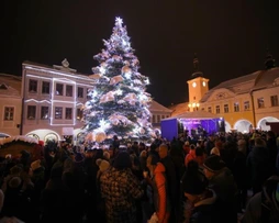 Rozsvícení vánočního stromu v Ústí nad Orlicí