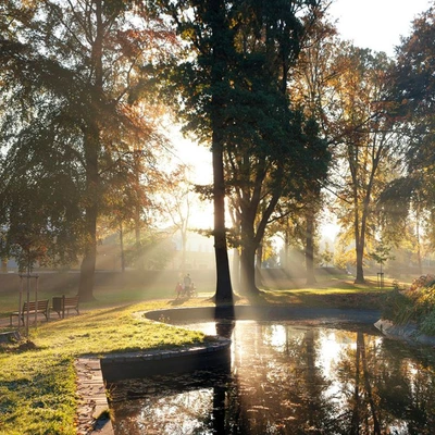 Zámek Šluknov - park