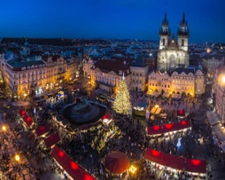 Slavnostní rozsvícení vánočního stromu na Staroměstském náměstí