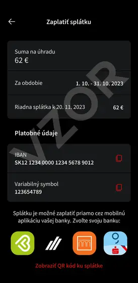Zaplatit splatku SR 1080x2205px dark