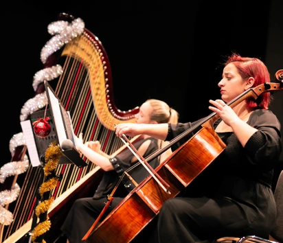 Vánoční koncert pro děti: Na andělských strunách harfy